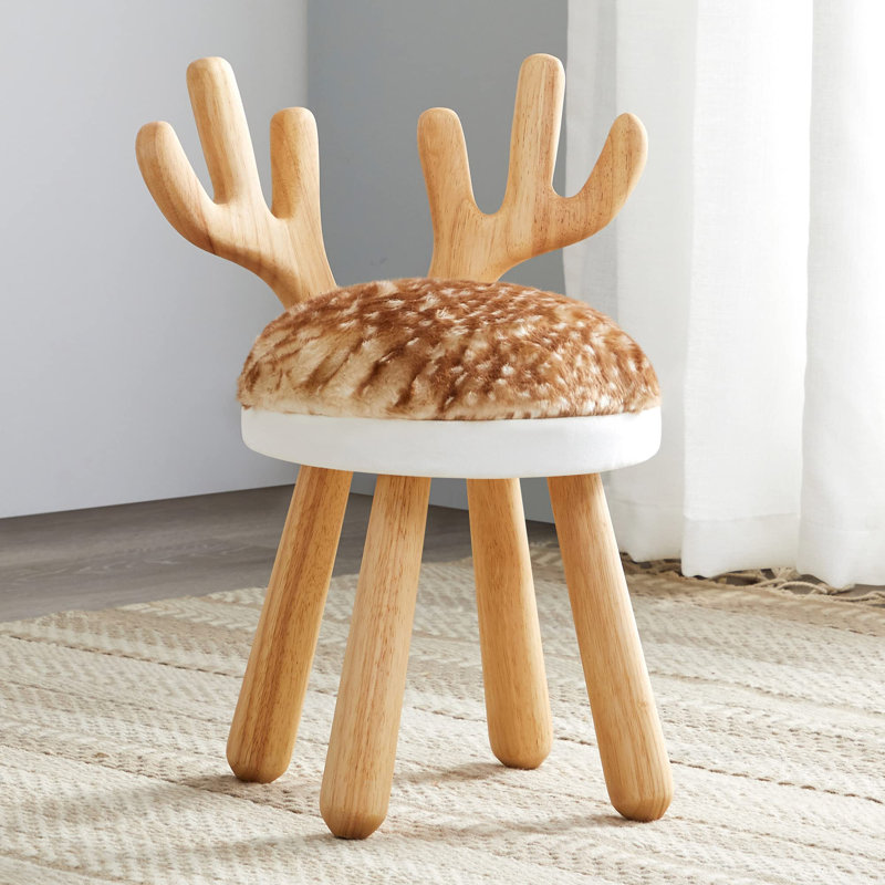 Chaise de classe 11,2 po, Naturel, 11.2"