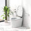Toilette intelligente avec siège chauffant réglable Gymax