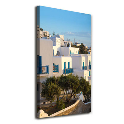 Mykonos Greece - Wrapped Canvas Print