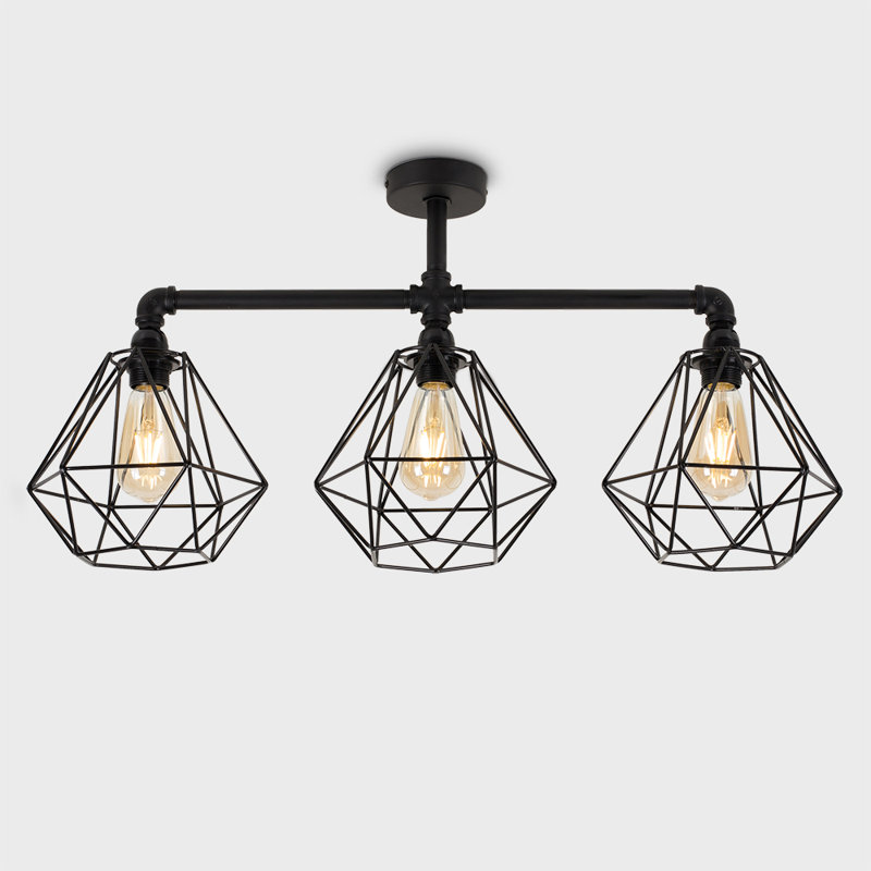 Hanley Semi Flush Mount, Yes