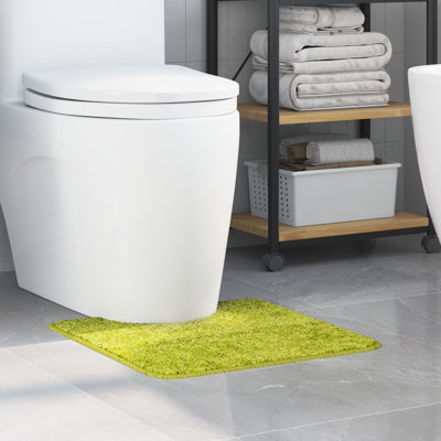 Small Non-Slip Bath Mat Rectangular Modern