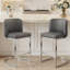 Tabouret de comptoir rembourré 26 po Bittencourt-723689588-710901363