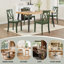 Chaises de salle à manger en bois de 17 po de large Brookner-99306171-101193049