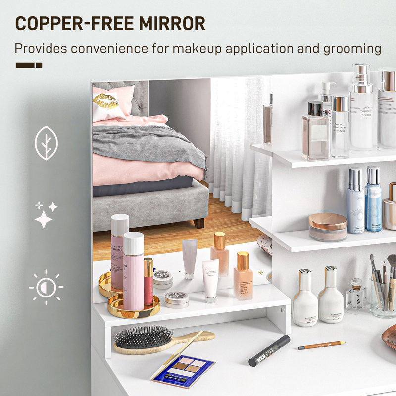 Pranathi Dressing Table with Mirror