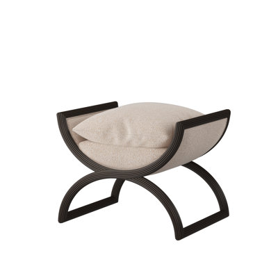 Fillmore Solid Wood Accent Stool