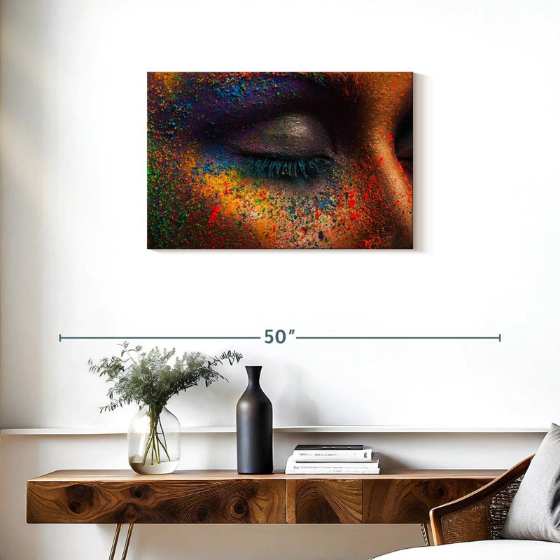 Shuttleworth Creative Speckled Makeup, 20" H x 30" W