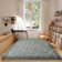Shag Area Rugs, Light Grey Fluffy Rug for Living Room, Non-Slip Shag Carpet for Bedroom Nursery Kids Play Room Dorm Office
