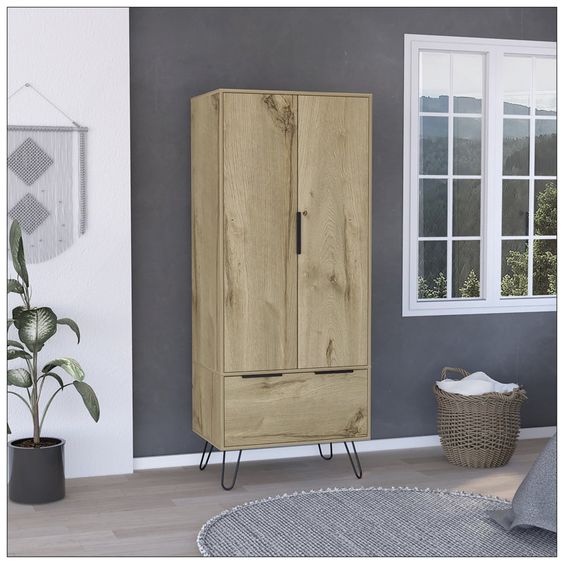 Armoire Skyoner, chambre à coucher, chêne clair