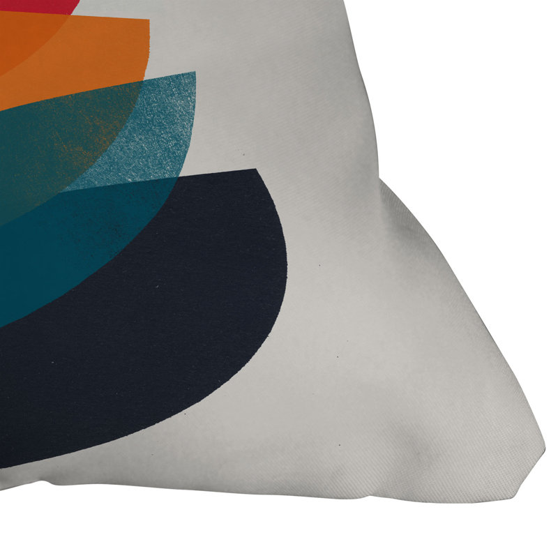 Polyester Throw Square Indoor/Outdoor Pillow Cover & Insert