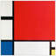 Piet Mondrian - Wrapped Canvas Print-21211168