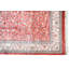 Tapis rouge en soie pure touffetée 8 X 10, 1000 KPSI