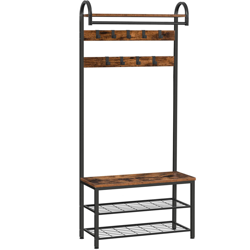 Amorim Hall Tree 70cm Wide with Shoe Storage