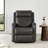 Louisa Genuine Leather Swivel Glider Power Recliner-101370427