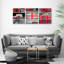 Collage London - Wrapped Canvas Print