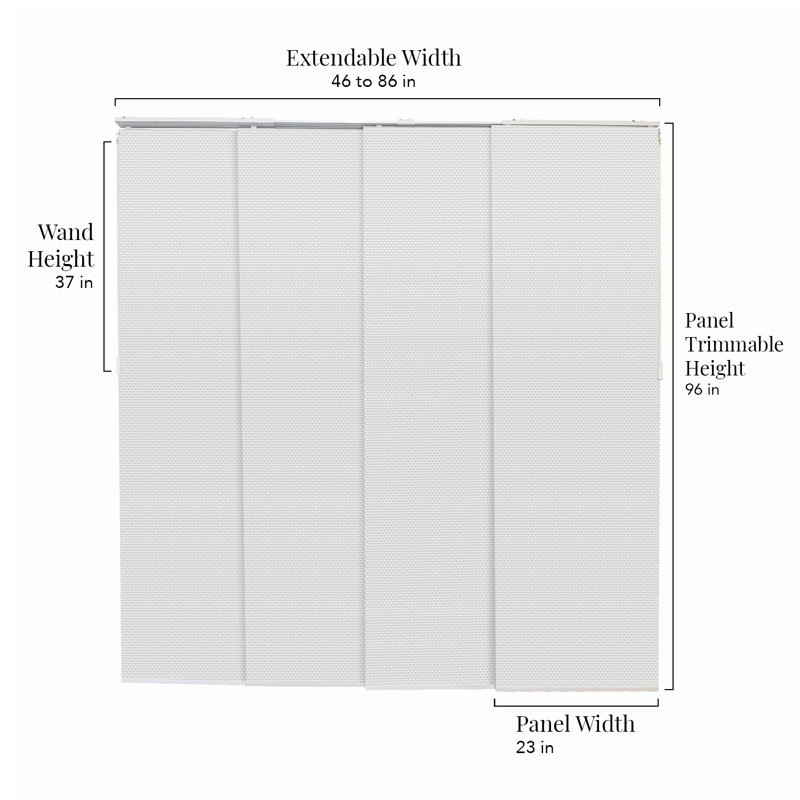 Semi Sheer Vertical Blind