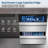 24-Inch Beverage Refrigerator Freestanding Or Built-In With Recessed Handle, Drawer Cooler, Under Counter, Locking Swivel Casters, Led Light, And Grid Organizer