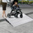 Door Threshold Ramp, 4" Rise, 800 lbs Load Capacity, Door Ramp for Wheelchairs, Aluminum Threshold Ramp for Doorways, Adjustable Modular Threshold Ramp for Wheelchairs, Scooters, Power Chairs-94848296