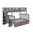 Nala Kids Staircase Bunk Bed with Trundle Bed-854107183-855106777