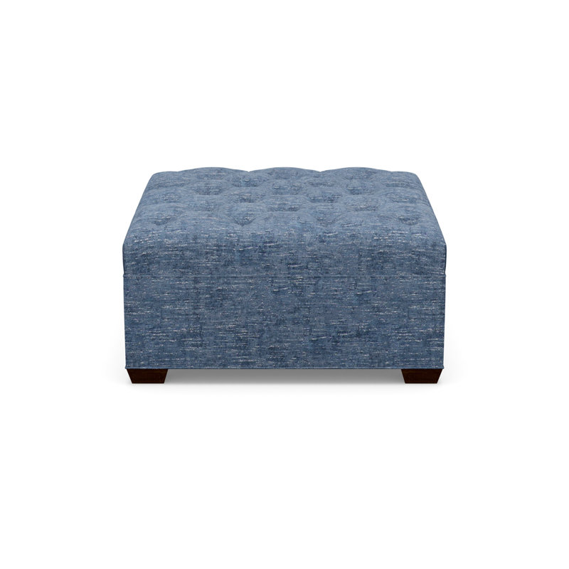 Square Ottoman, 9637-51, Walnut