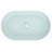 Blue Abs Lavatory Sink Basin - 24"X14" Oval, Above Counter Installation, , Fade-, Fast Water Drain Modern Oval Bathroom Vessel Abs, Scratch-, Impact-, Surface, Drainage
