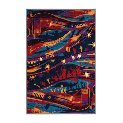  Tapis lavable de concert et de musique Festival Vibes