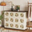 Buffet décoratif moderne en bois manufacturé beige-328323628