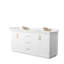 Meuble-lavabo double avec plateau Strada 72-92724164-92724167-98247898