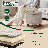 Upholstered Storage Ottoman Bench, Tufted Ottoman Footrest Round Footstool Foot Rest for Living Room-1188242644