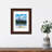 Ashantae Cherry Wood Picture Frame with Mat-213364303