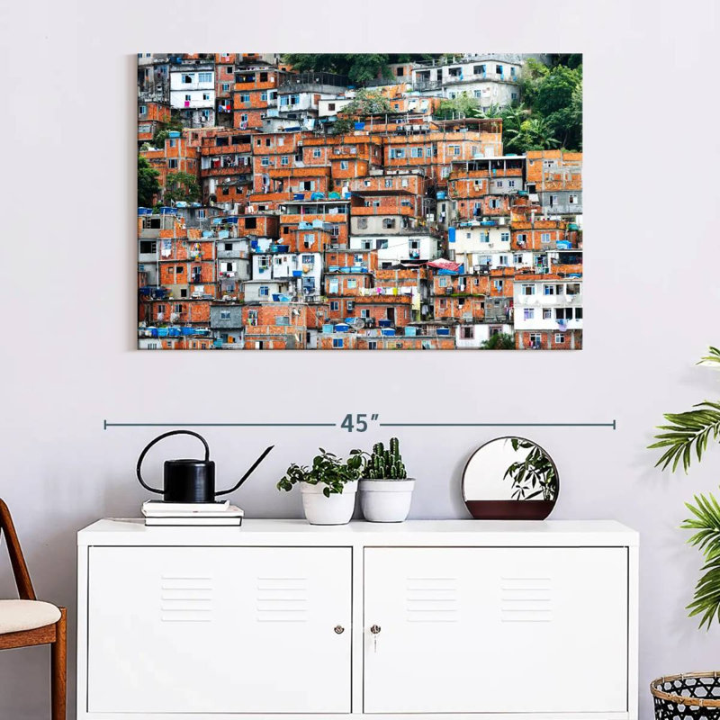 Nicci Favela In Rio, 26" H x 39" W