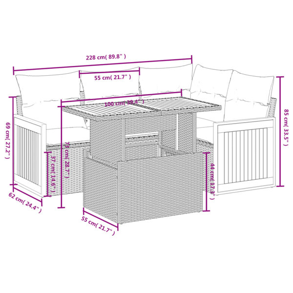 Dimensions du produit