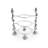Arthur Court Designs Aluminum Display Riser & Stand Buffet Accessory