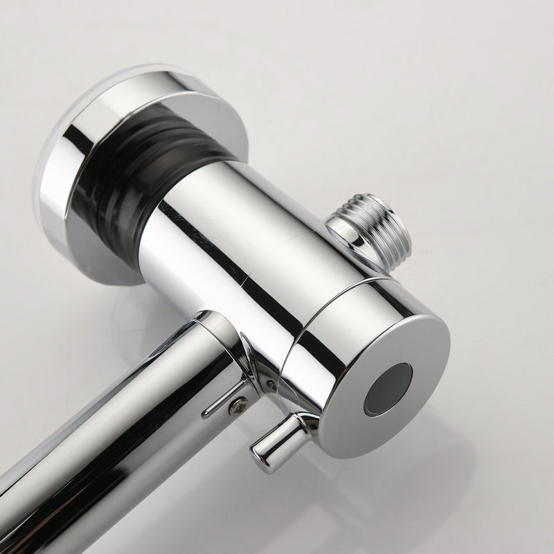 Dual Shower System With Handheld 7-Spray, Chrome