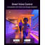 Luminaire encastré à cardan intelligent de 6 po Lumary, pivotant à 355 ° et inclinable à 20 ° Wi-Fi RVBWW, fonctionne avec Alexa Google, lumières à DEL réglables Canless avec J-Box (1 paquet)-124505476