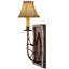 Rustic Lodge 1 - Light Armed Sconce