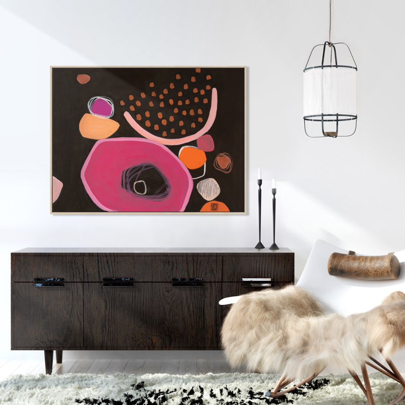 Skinny Dipping by Rhonda Davies - Painting, 41 cm H x 51 cm W, Canvas
