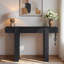 Console minimaliste avec tiroir caché et prise de courant latérale-856519340