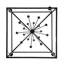 76" Square Kitzi Tapered Pendant