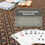 Table de poker pour 8 joueurs 54 po American Furniture Classics
