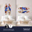 Ensemble de planche de surf tropi Blues par Notoriart-184743666
