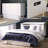 Greeson Murphy Bed Chest with 6" Mattress, Storage Drawer & Built-in Charger-848595626-898954332