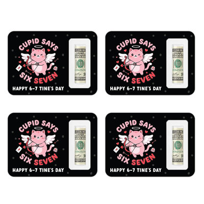 Porte-monnaie Koyal Wholesale 4Pk 6-7 Valentine, Happy 6-7 Tine’S Day, 5X7