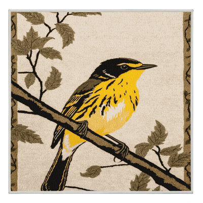  Tapis lavable jaune