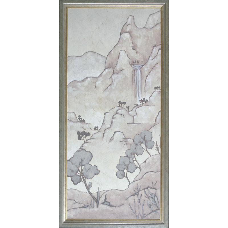 Chinoiserie Landscape I Print by Zarris