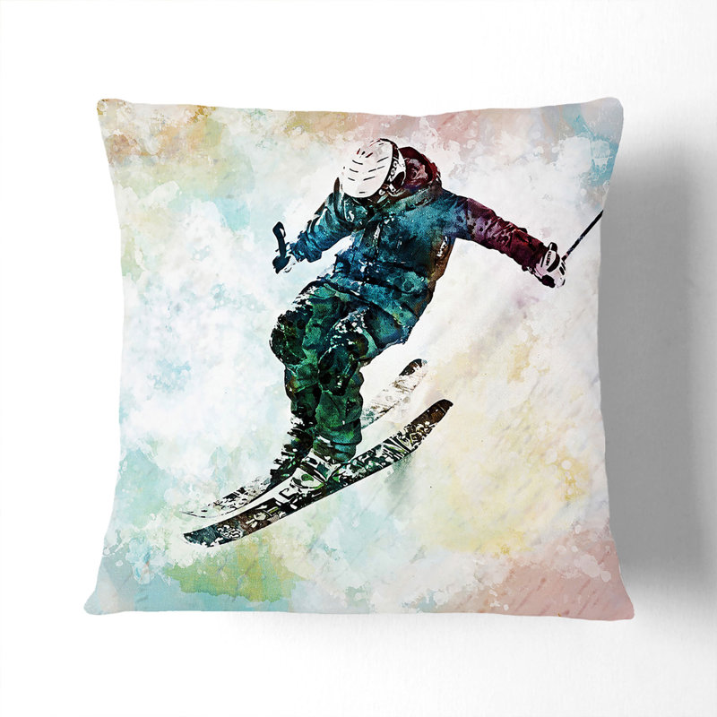Square Cushion, 55cm H x 55cm W x 20cm D