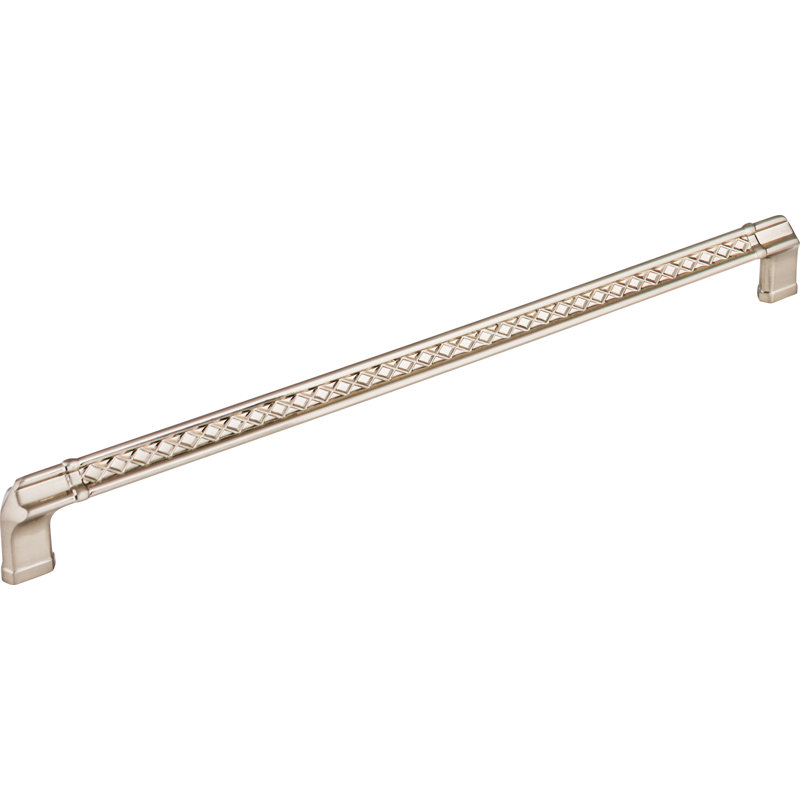 Tower Bridge 5" Center to Center Bar pull, Brushed Satin Nickel, 12" Center to Center