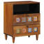 50cm W Solid Wood Bedside Table