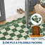 Tapis de Noël à carreaux avec bordure ondulée festonnée-1500998028-1500998019