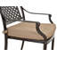 Chaise de patio avec coussin