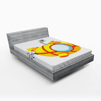 Submarine Microfiber Fitted Sheet
